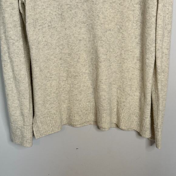 J. Crew Crew Neck Sweater Womens Size Large Gray Knit Pullover Soft Casual Cozy - Picture 3 of 8